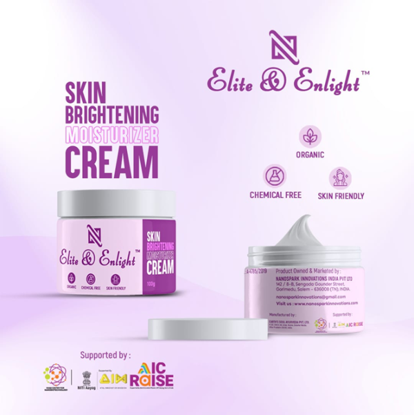 Elite & Enlight Skin Brightening Moisturizer Cream - Image 2